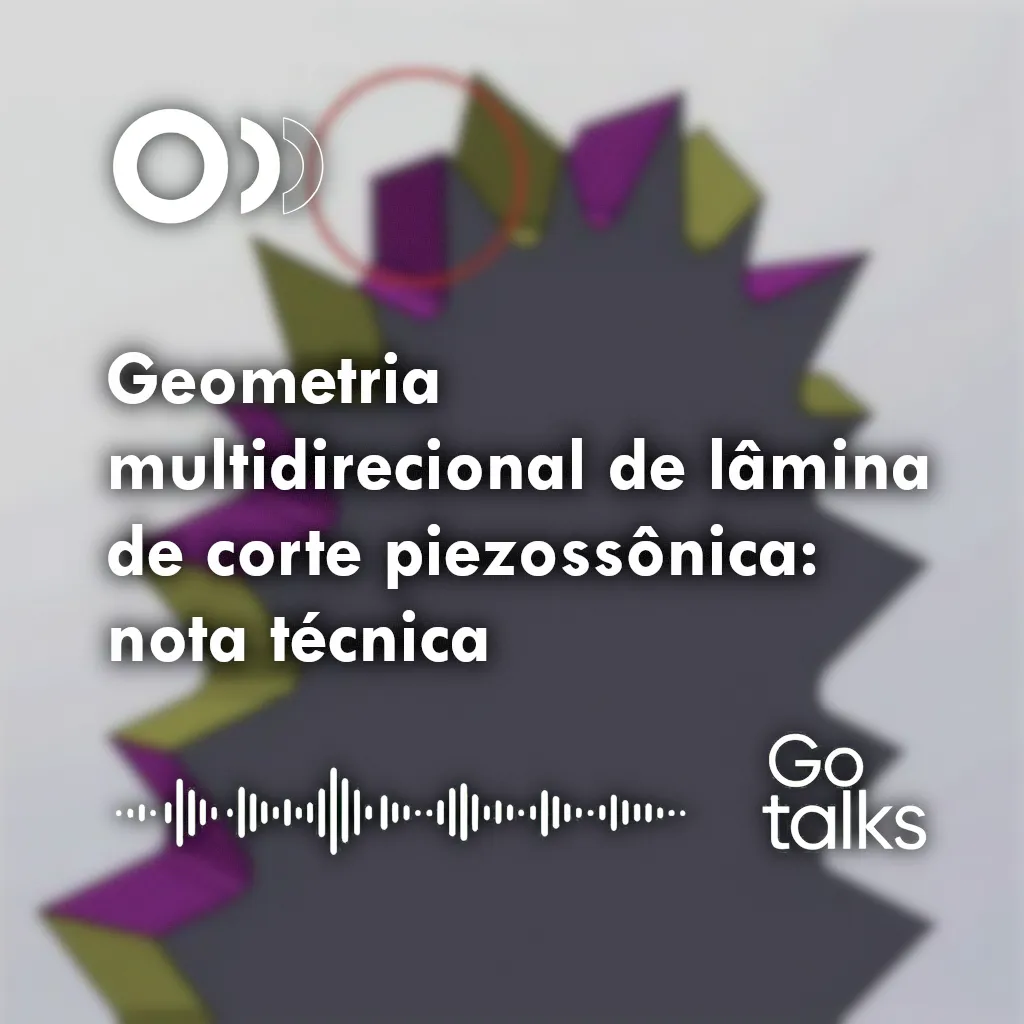 Geometria multidirecional de lâmina de corte piezossônica: nota técnica