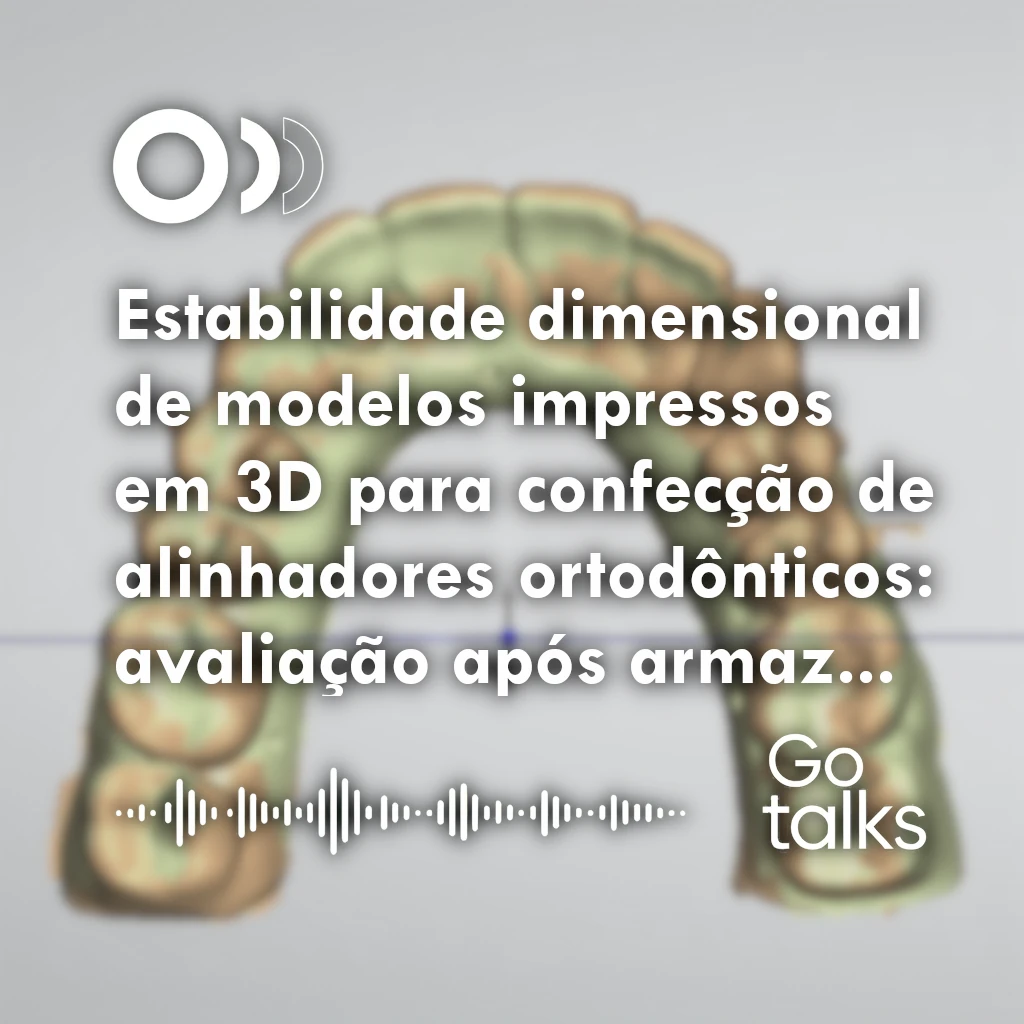 Estabilidade dimensional de modelos impressos em 3D para confecção de alinhadores ortodônticos: avaliação após armazenamento por seis meses
