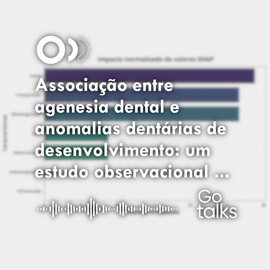 Associação entre agenesia dental e anomalias dentárias de desenvolvimento: um estudo observacional com análise de aprendizado de máquina